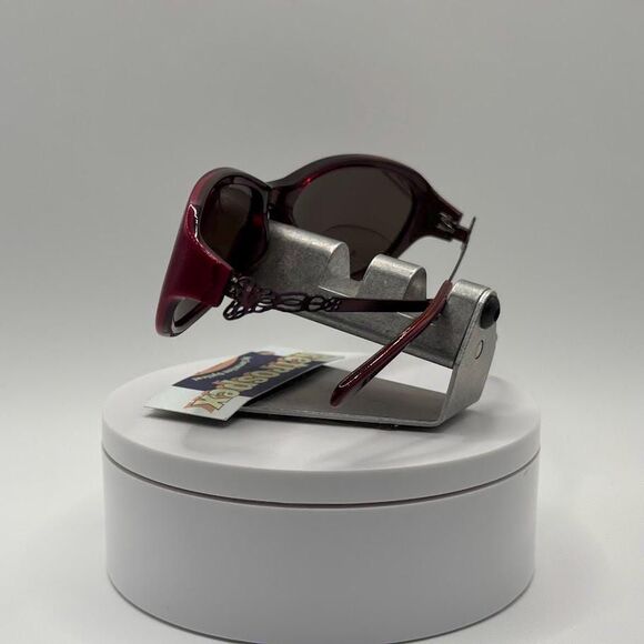 NOS Vintage Y2K Designer Sunglasses | Jessica McClintock | Plum Fade Plastic main image 10